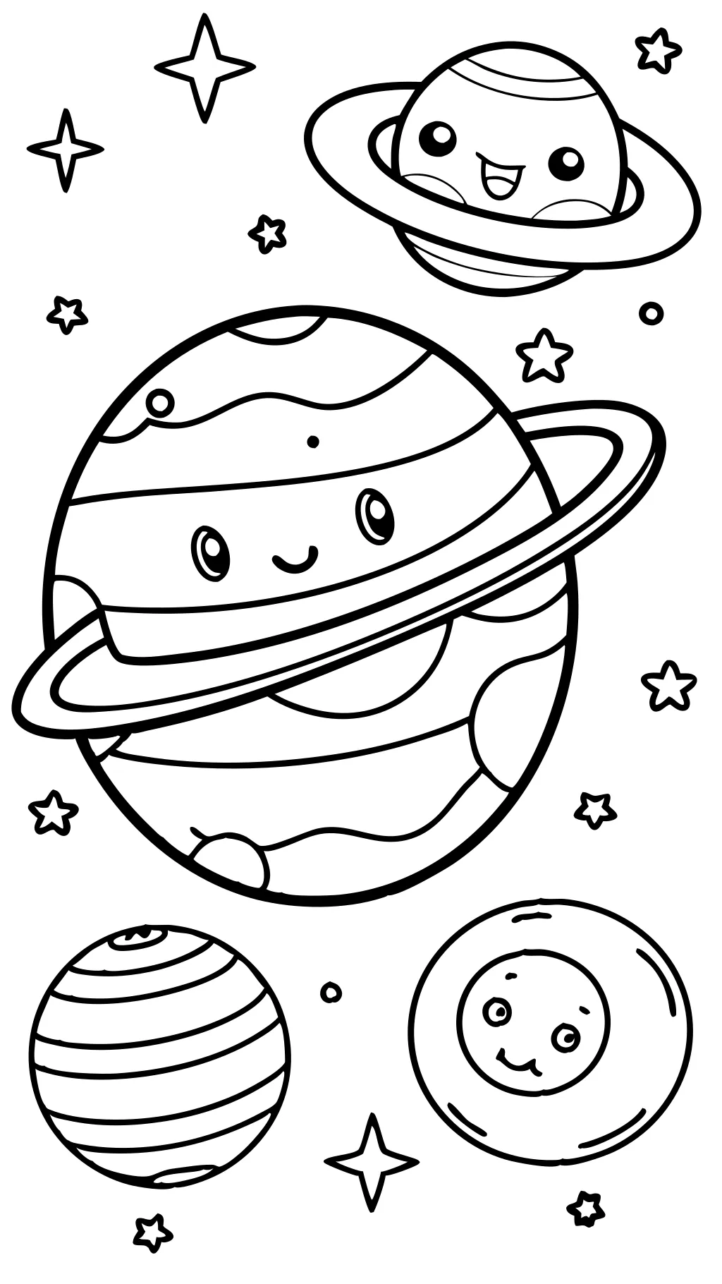 free coloring pages planets